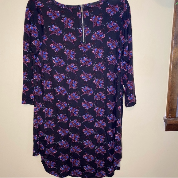 NEW ELLOS 3/4 Sleeve Floral Tunic Sz 10 - Picture 7 of 7